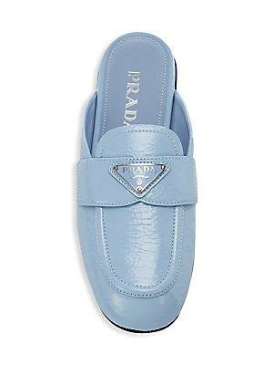 mocassin prada pour homme|Prada naplak leather mules.